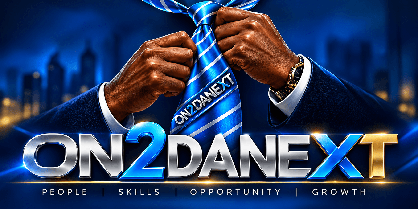 ON2DANEXT: People, Skills, Opportunity, Growth.